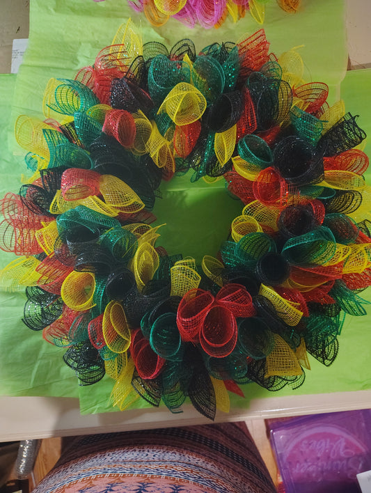 Juneteenth wreath