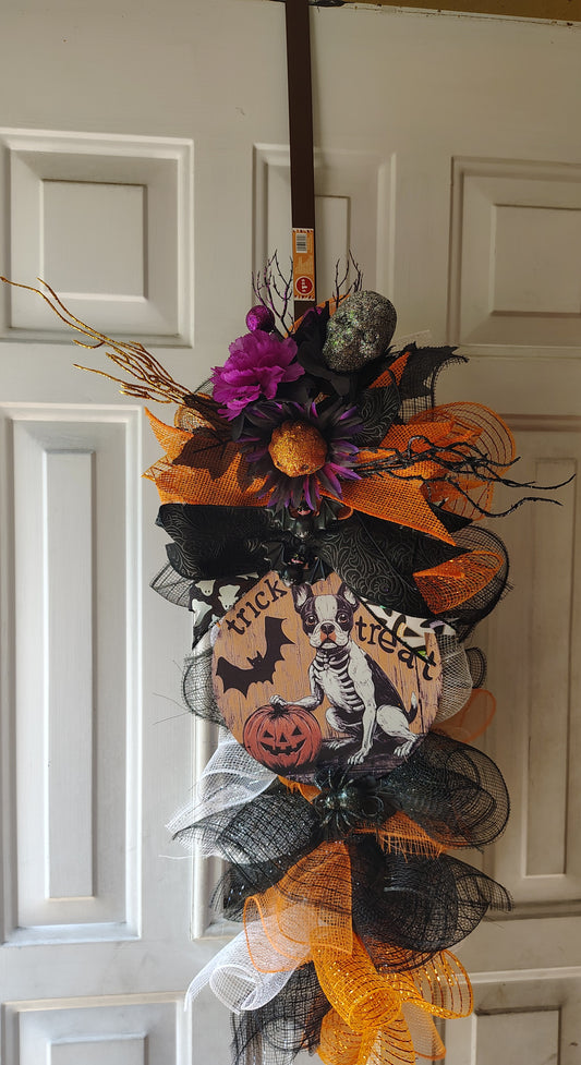 21 in Halloween wreath