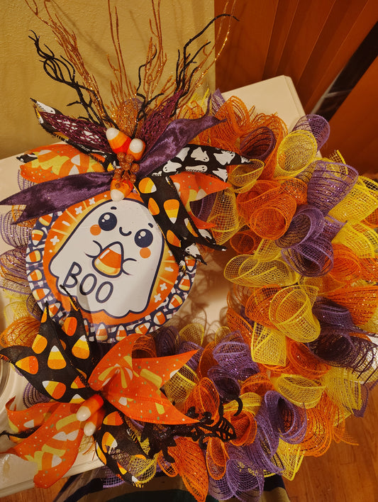 14 in Halloween wreath
